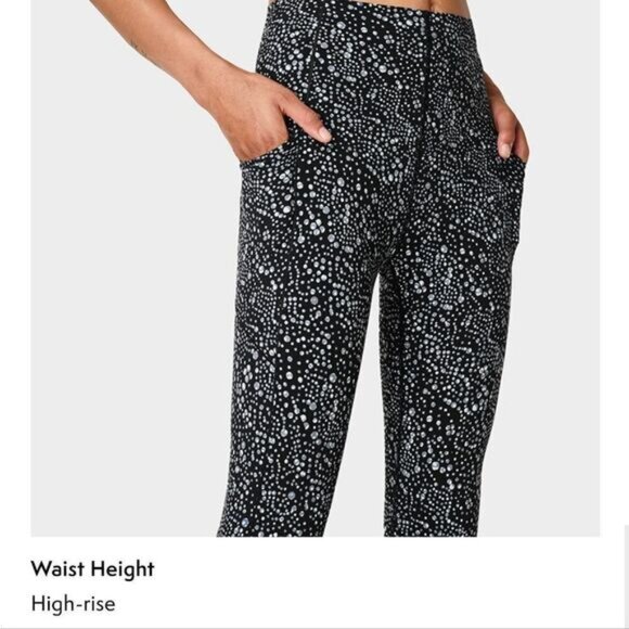 NWT SWEATY BETTY Power High-Waisted 7/8 Workout Leggings XL - Picture 11 of 14